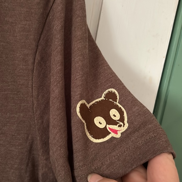 NWT Ebbets Field Flannels Brown T-shirt Medium Centralia Cubs Retro Unisex - Picture 3 of 7